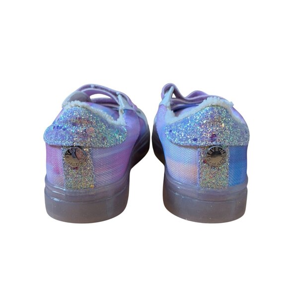 Steve Madden Toddler Girls Trezume Strap Sneakers Girls Size 10 Lilac Multi NIB! - Picture 7 of 9